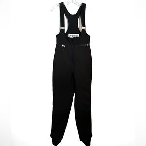 FERA Skiwear Black Ski Bib Snow Pants